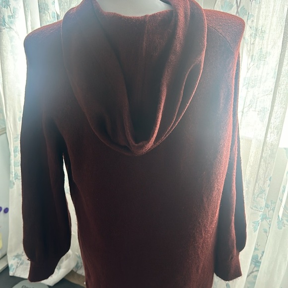 LOFT Outlet Lounge Hooded Dress - Picture 6 of 12
